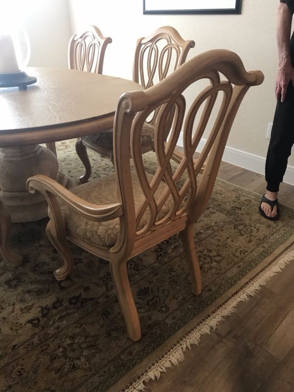 Restored dining chair